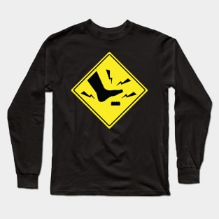 Caution!!! Long Sleeve T-Shirt
